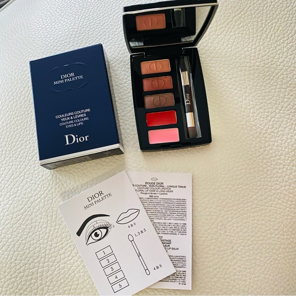 Dior Mini Palette - Couture Eyeshadow and Lip Set New and 100% Authentic